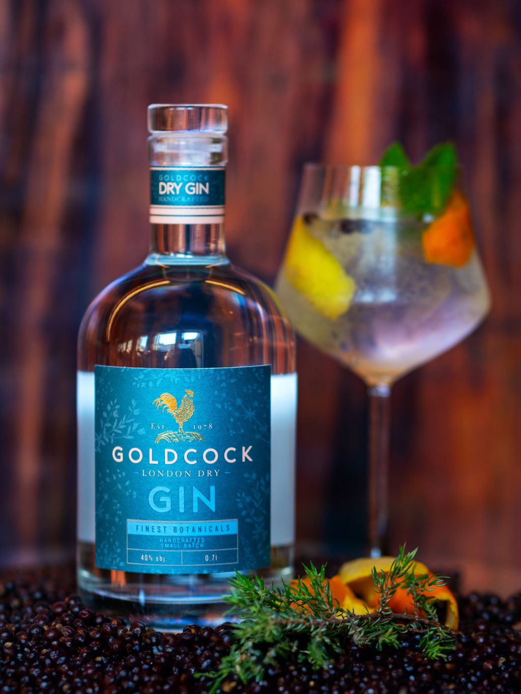 GOLDCOCK Gin 40% 0.7l