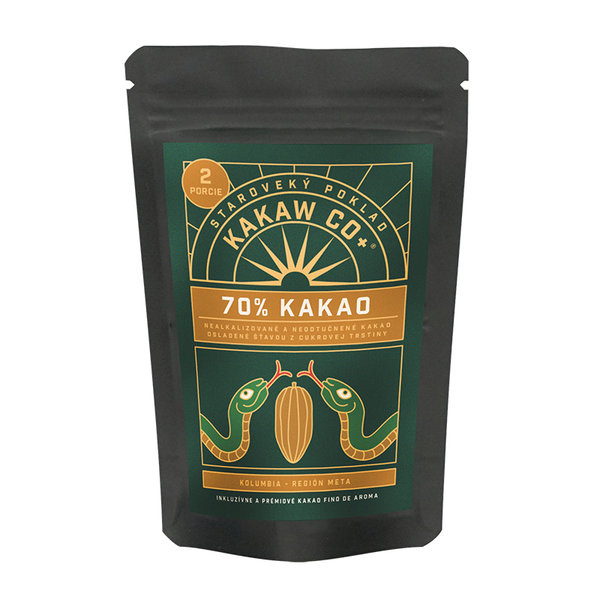 2+1 Free 70% Cocoa - Colombia Meta Weight: 100 g