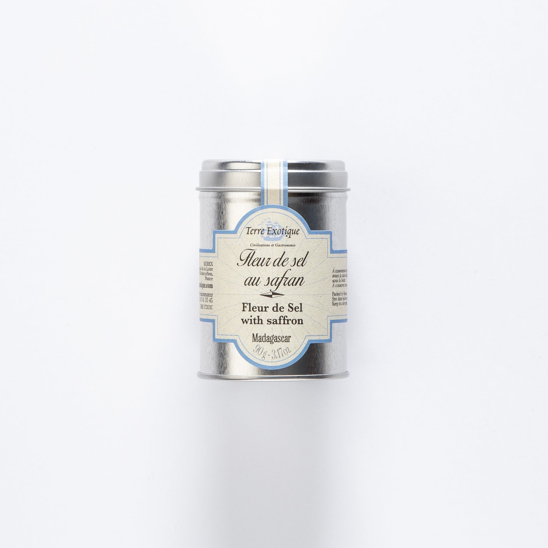Fleur de sel de terre exotique avec safran de Madagascar