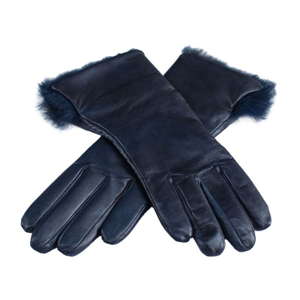 Luxury Women's Gloves with Cashmere and Rabbit Fur