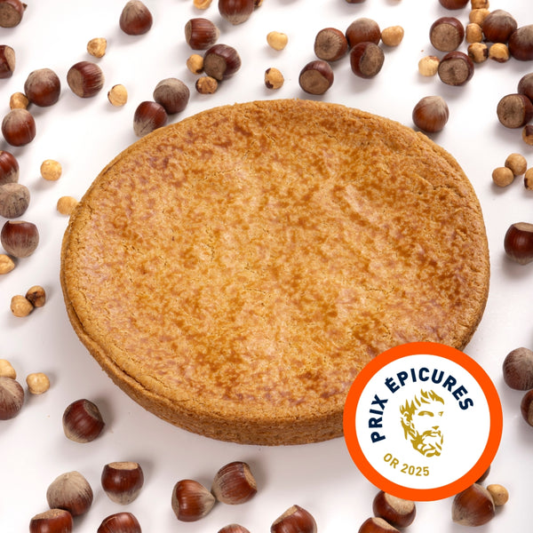 Hazelnut Basque Cake