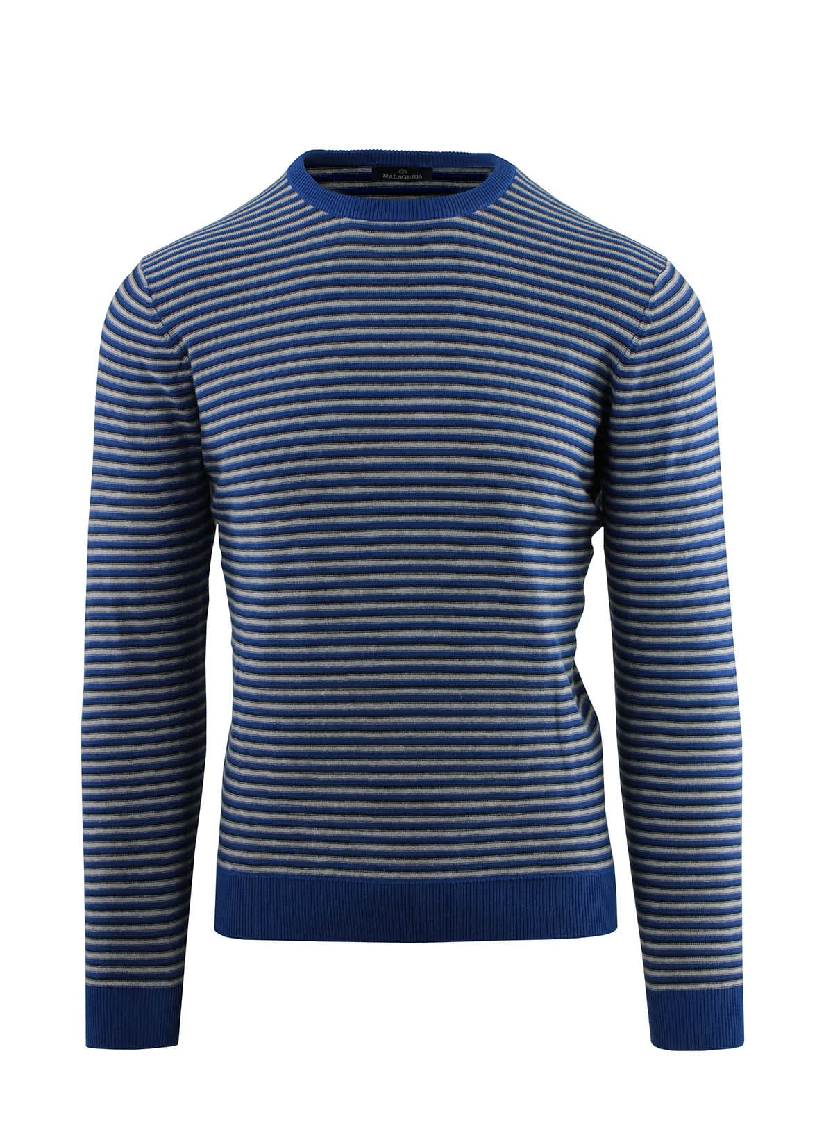 STRIPED CREW NECK