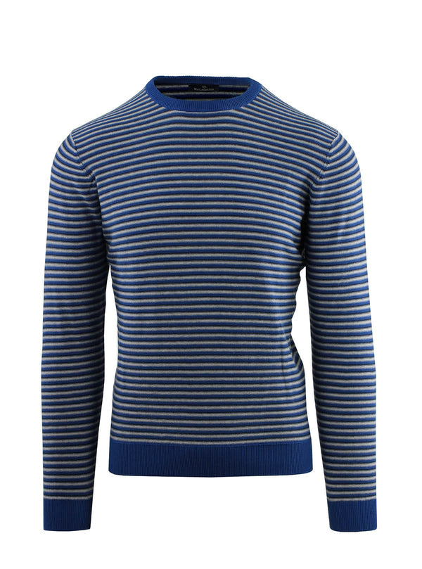 STRIPED CREW NECK