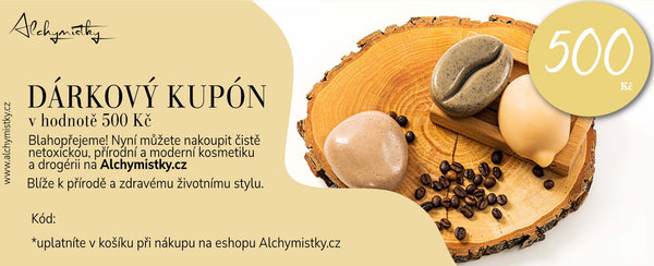 Gift voucher worth 500 CZK