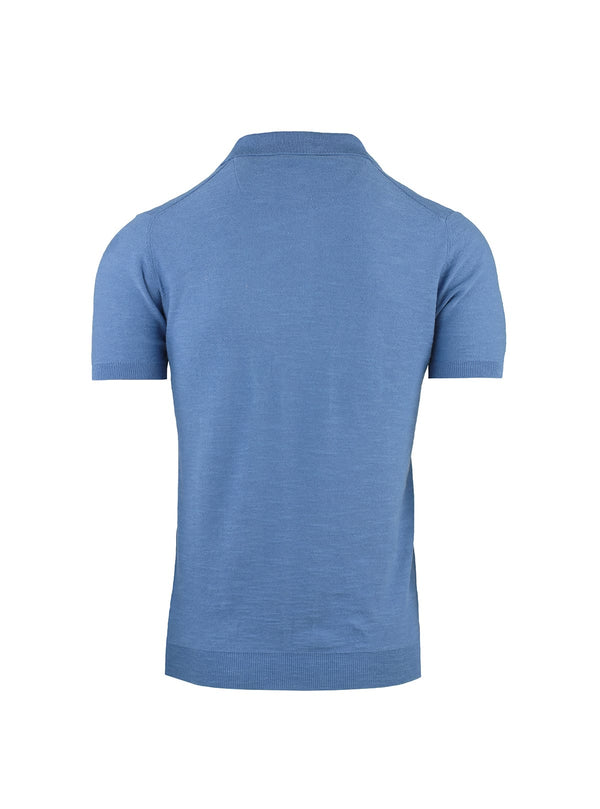 COTTON LINEN KNIT POLO