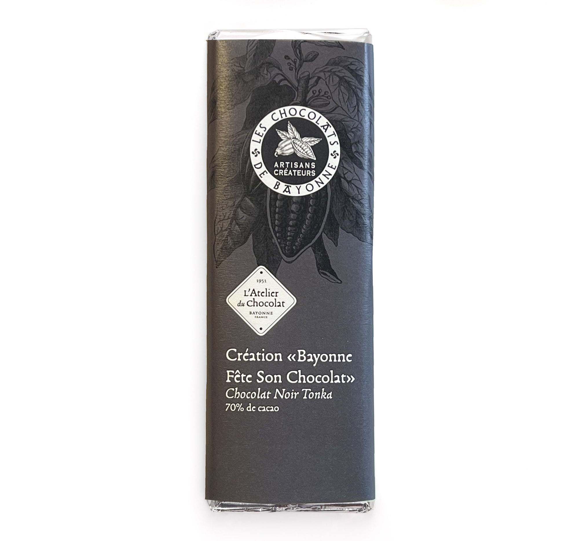 Tonka Dark Chocolate Bar