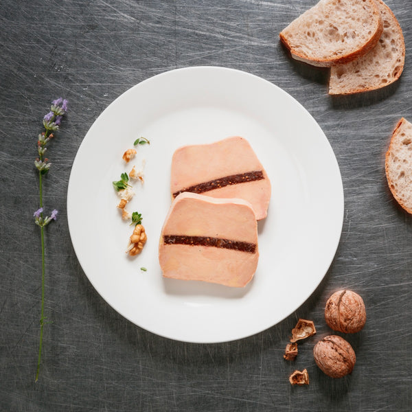 Duck foie gras with fig - 330g