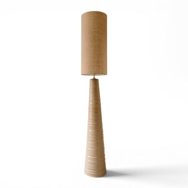 Indore Home - Sorrento - Floor Lamp - Beige