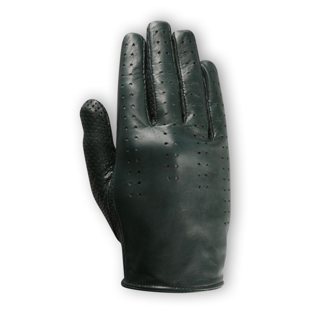 Men's Sports Leather Gloves with Perforation in the Palm