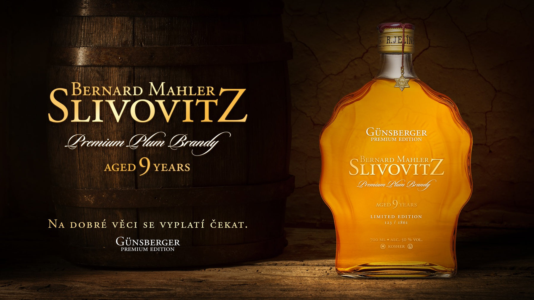 Mahler Slivovitz 9yo 50% 0,7l