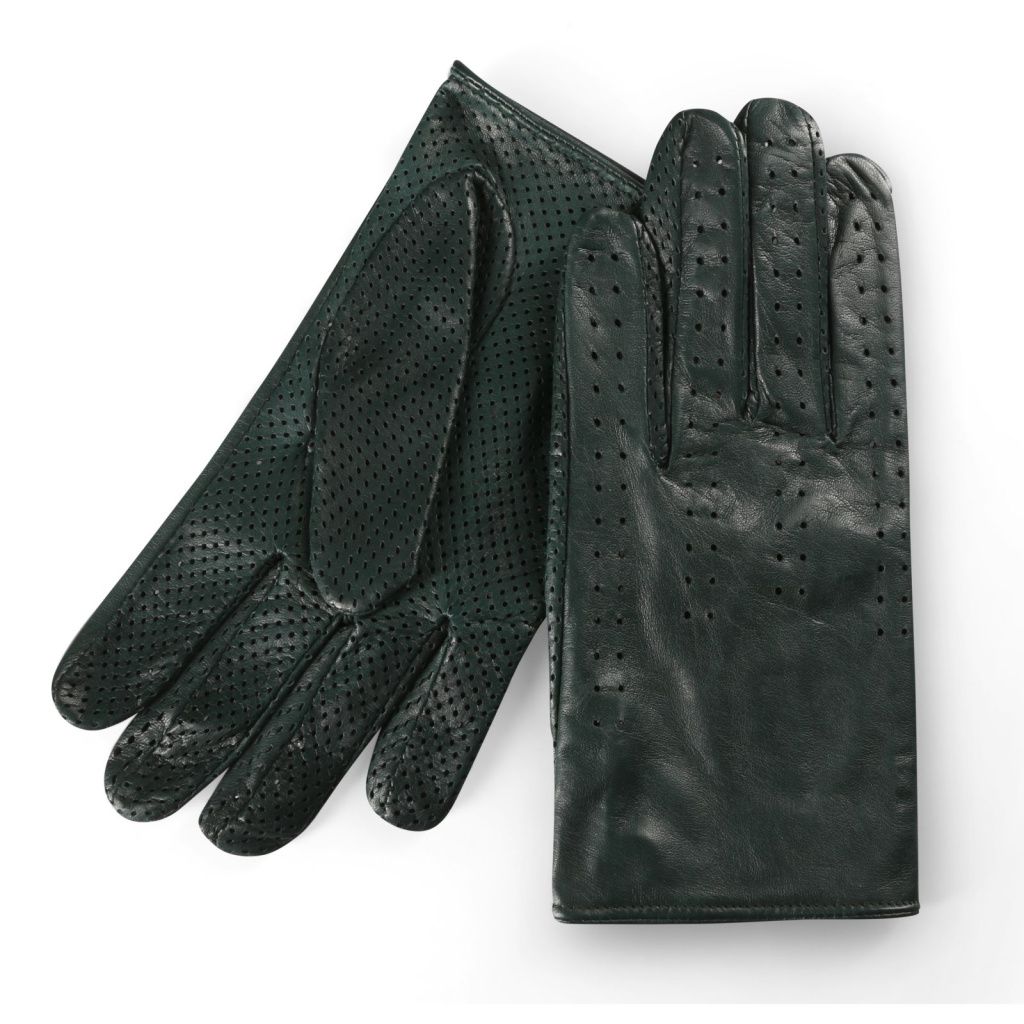 Men's Sports Leather Gloves with Perforation in the Palm