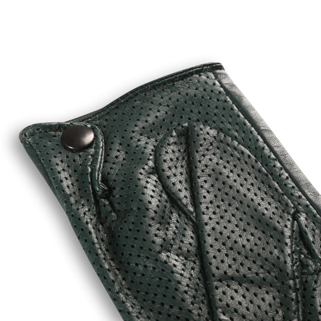 Men's Sports Leather Gloves with Perforation in the Palm