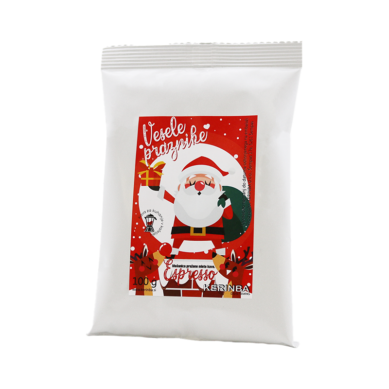 Kerinba Espresso 100 g festive packaging - ground/filter coffee