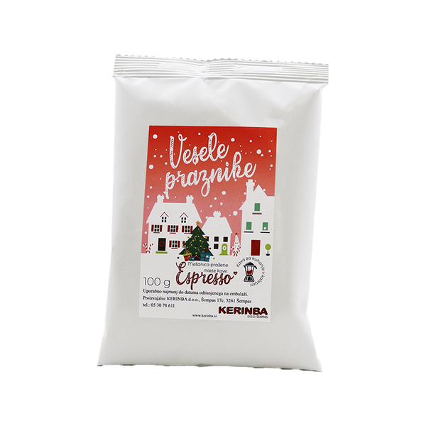 Kerinba Espresso 100 g festive packaging - ground/filter coffee
