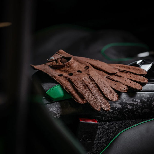 Handmade Driver Gloves from American Deer