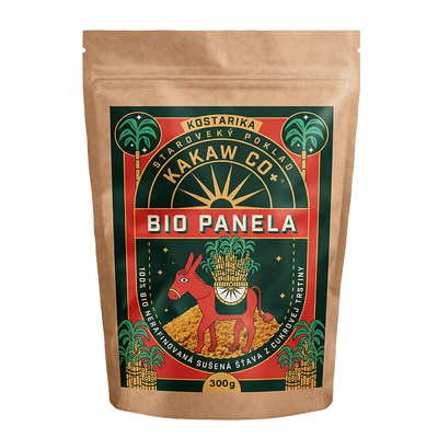 BIO Panela from Costa Rica – Unrefined Cane Sugar Weight: 300 g