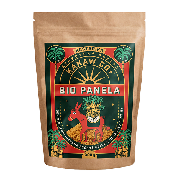 BIO Panela from Costa Rica – Unrefined Cane Sugar Weight: 300 g