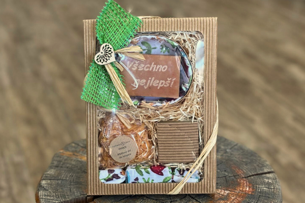 Gift Set with Laser-Engraved Soap