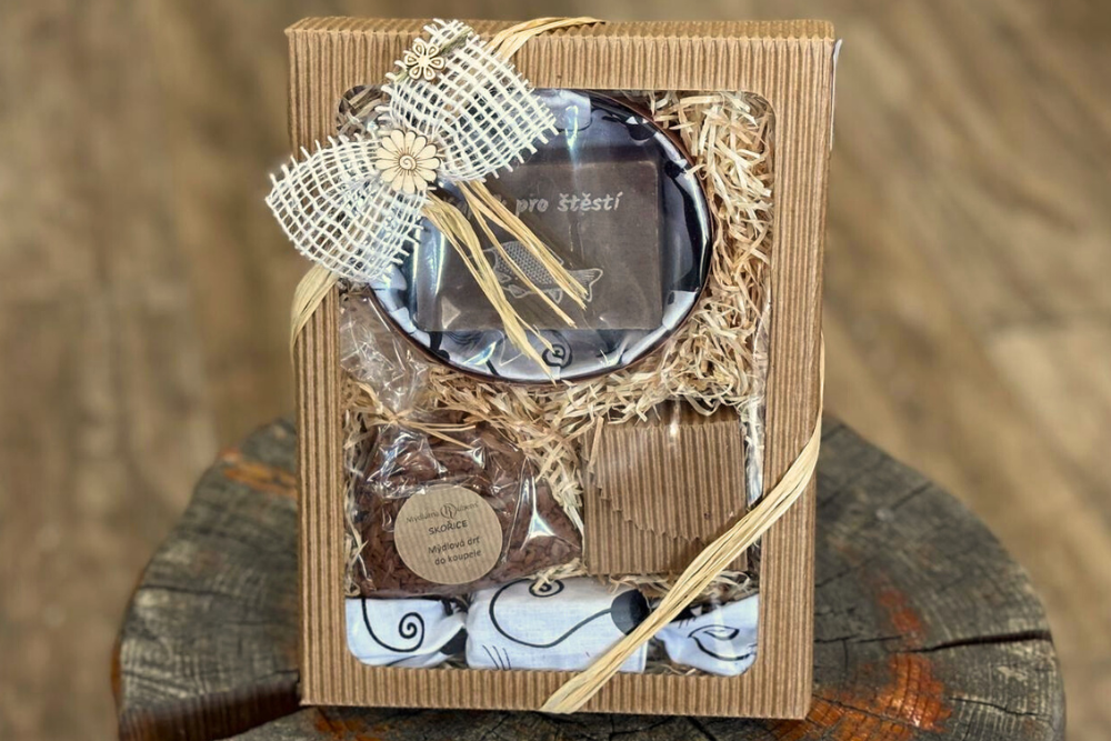 Gift Set with Laser-Engraved Soap