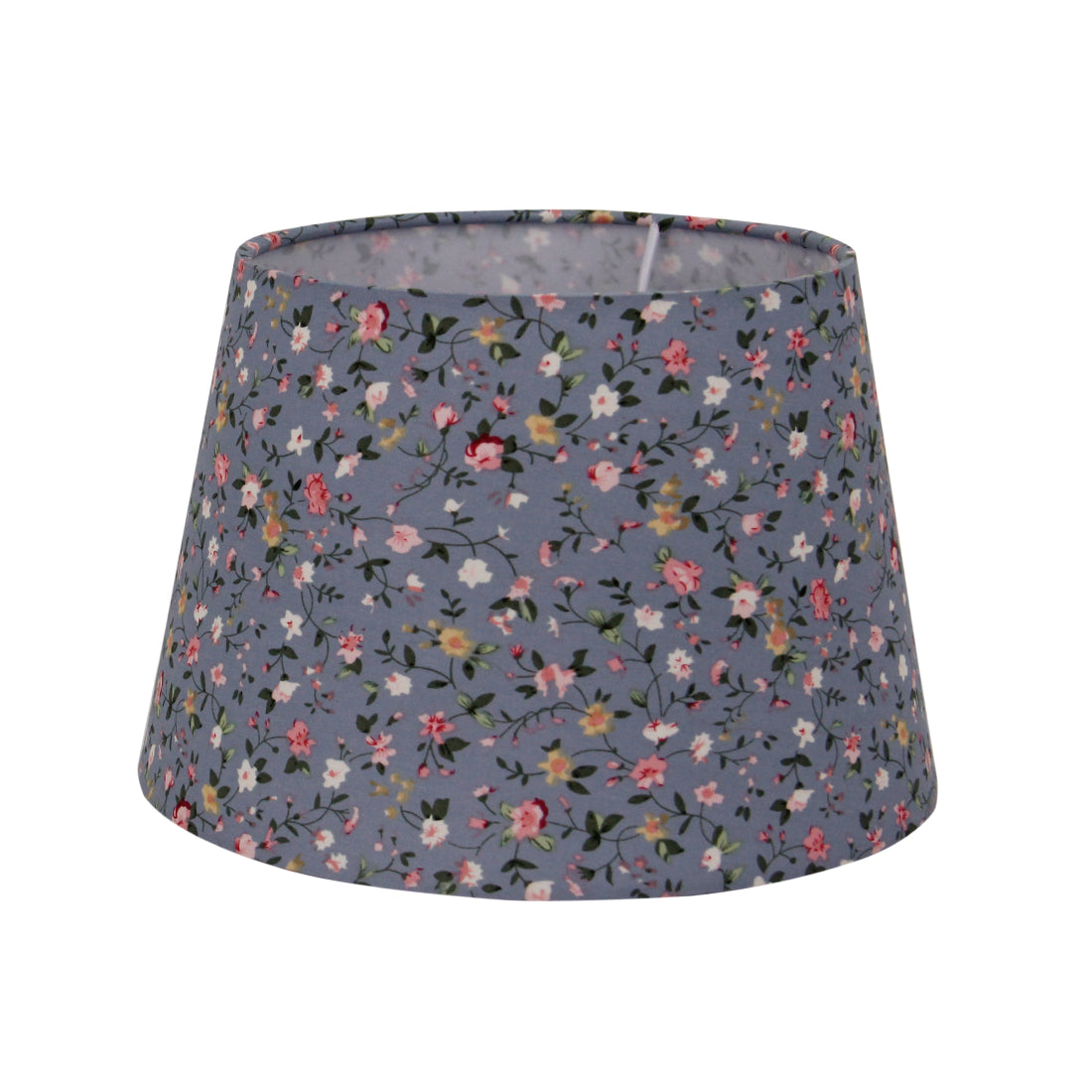 Vari paralumi a tamburo rotondi - Azzurro chiaro – 20, 25 o 30 cm – Design romantico