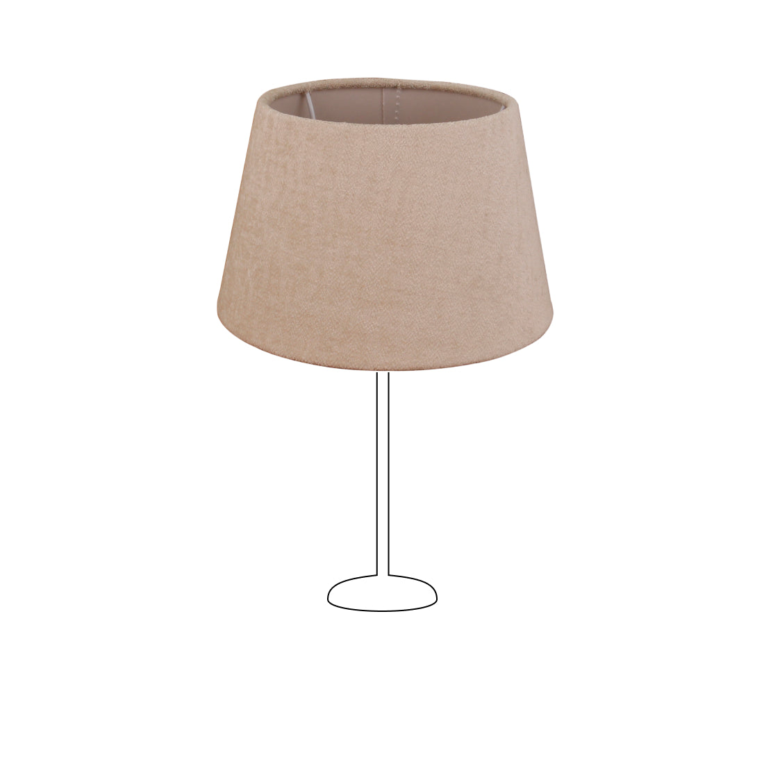 Various Drum Shade Round – Dark Grey - Wooly - Ø20 or 30 cm