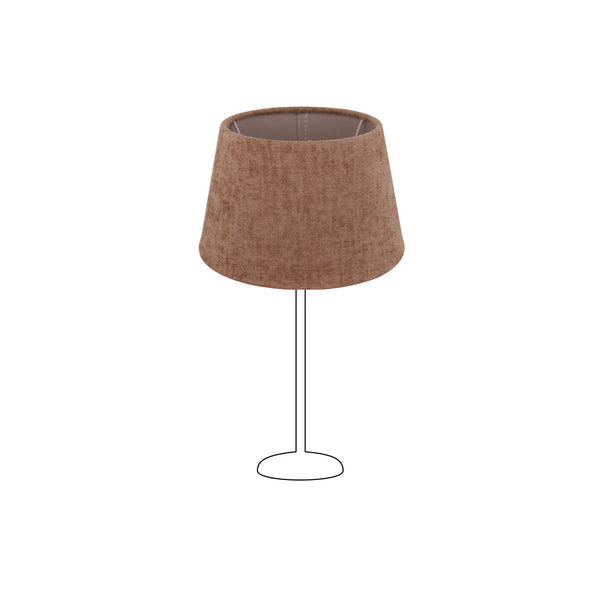 Various Drum Shade Round – Dark Grey - Wooly - Ø20 or 30 cm