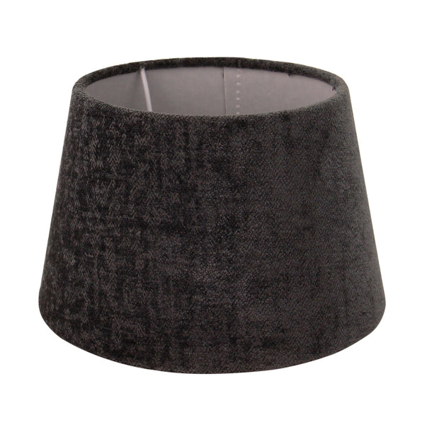 Various Drum Shade Round – Dark Grey - Wooly - Ø20 or 30 cm