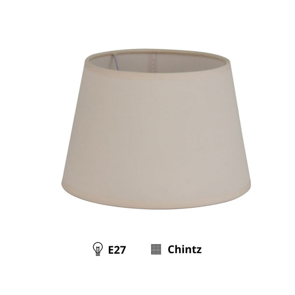 Various Chintz Lampshades in Black, Cream & Green – 20 or 25 cm