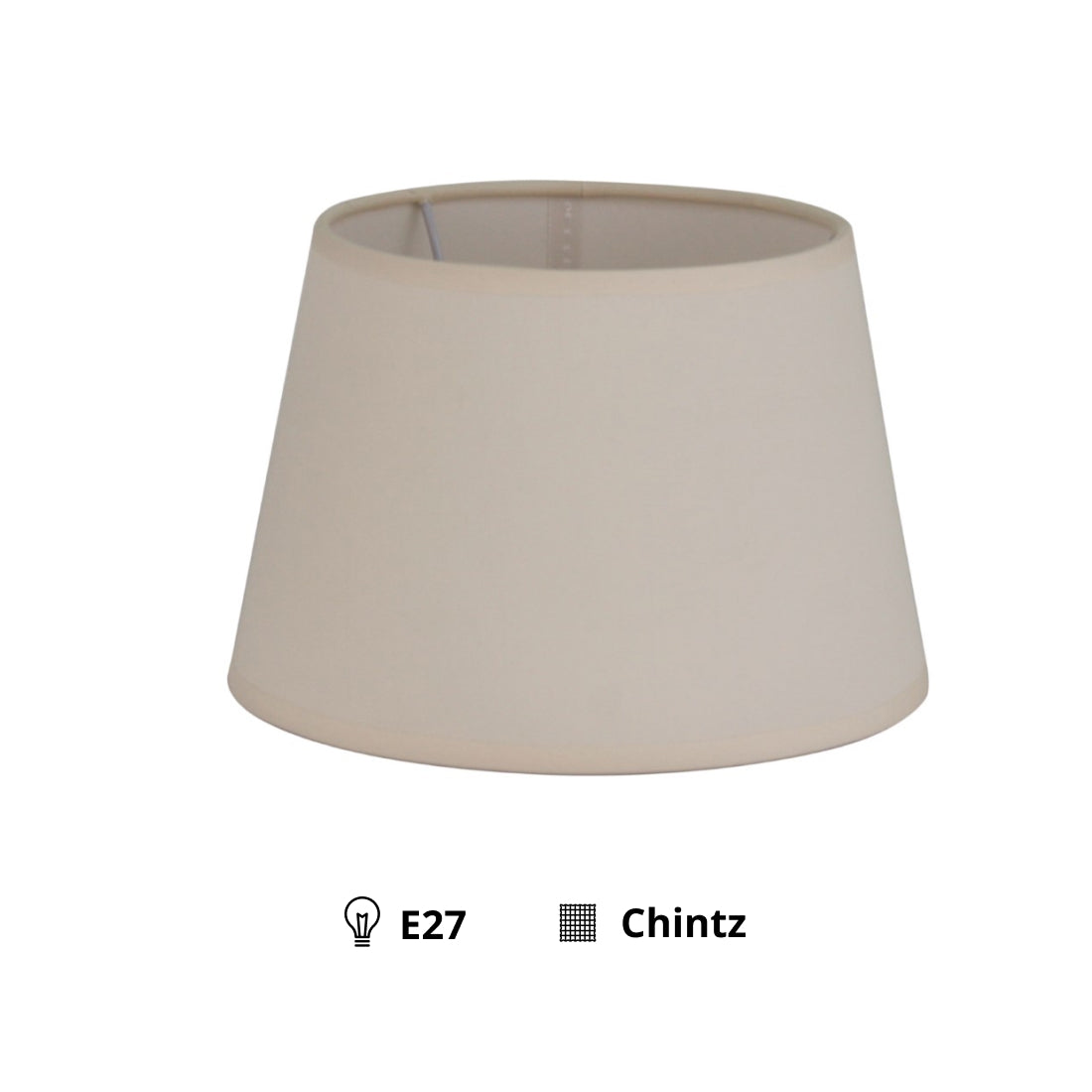 Various Chintz Lampshades in Black, Cream & Green – 20 or 25 cm