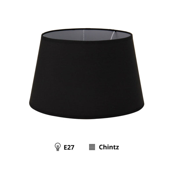 Various Chintz Lampshades in Black, Cream & Green – 20 or 25 cm