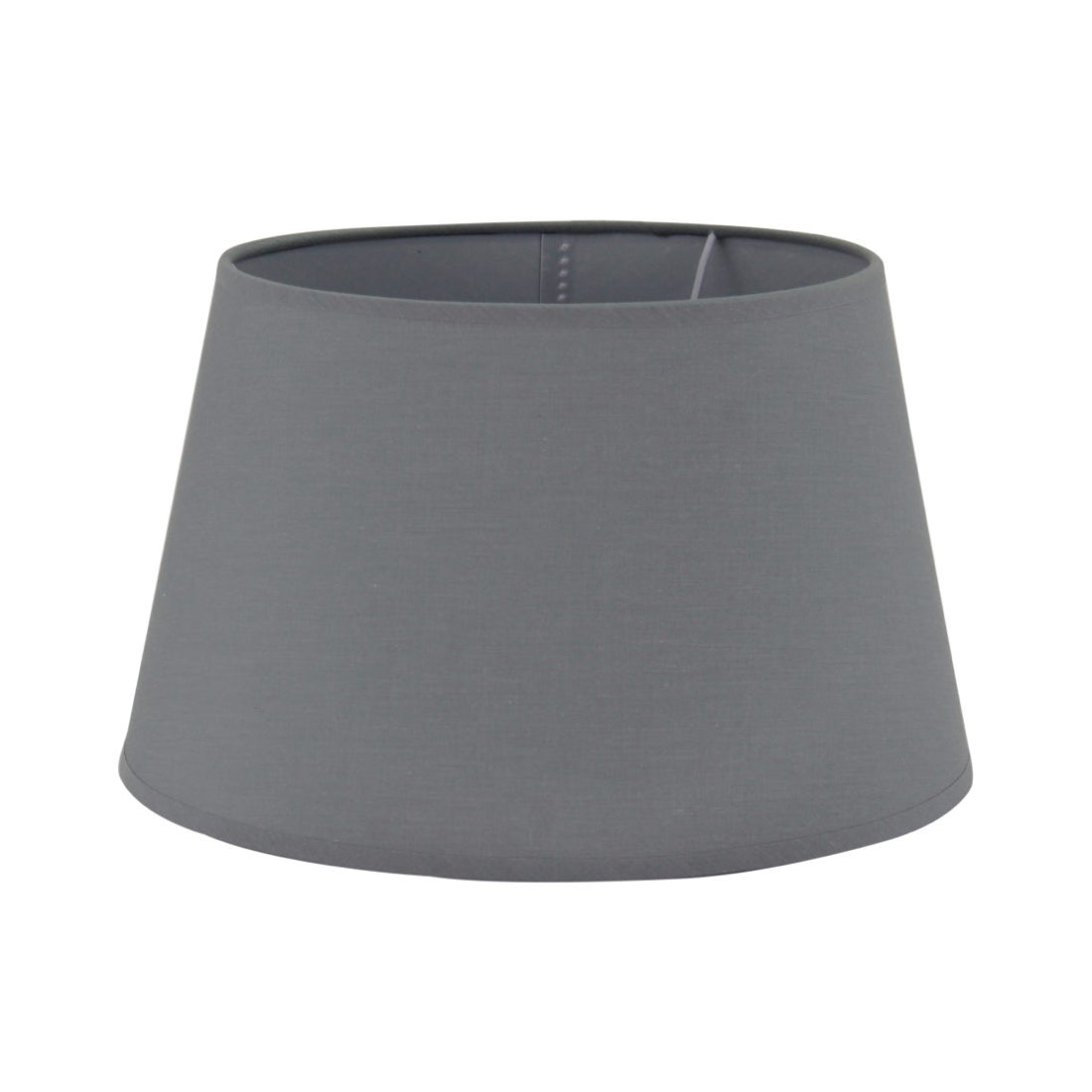 Various Drum Lampshade - Cotton in Gray - Cotton - Ø20 cm