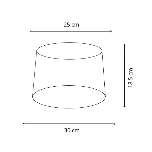 Various Stylish Drum Round Lampshade - Stylish Lighting in Linen and Cotton