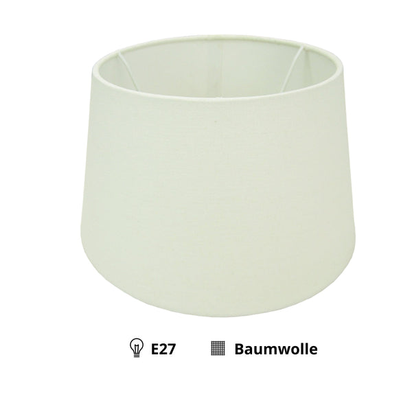 Various Stylish Drum Round Lampshade - Stylish Lighting in Linen and Cotton