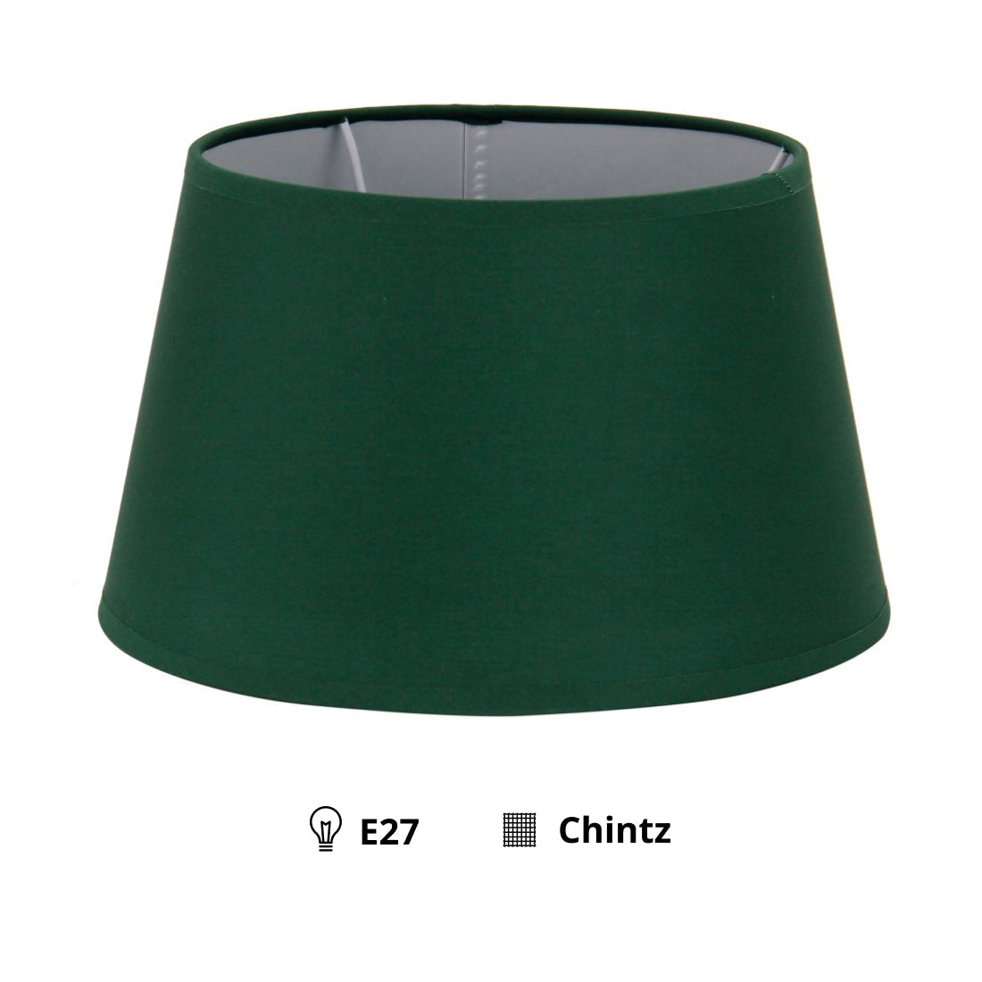Various Chintz Lampshades in Black, Cream & Green – 20 or 25 cm