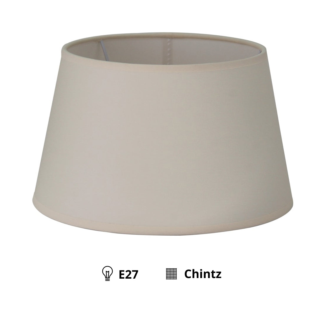 Various Chintz Lampshades in Black, Cream & Green – 20 or 25 cm