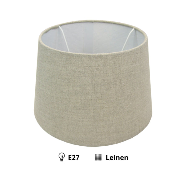 Various Stylish Drum Round Lampshade - Stylish Lighting in Linen and Cotton
