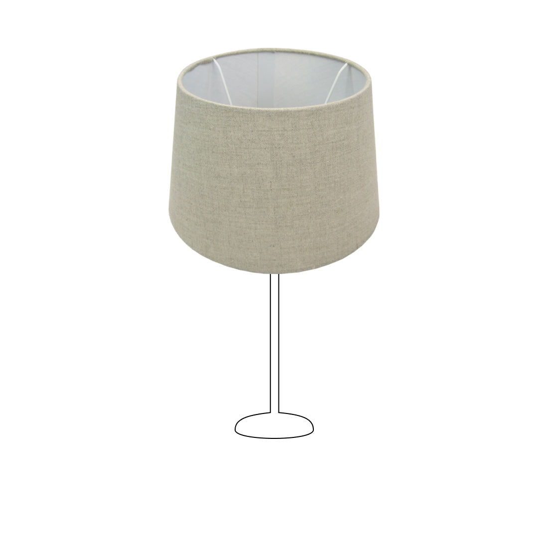 Various Stylish Drum Round Lampshade - Stylish Lighting in Linen and Cotton