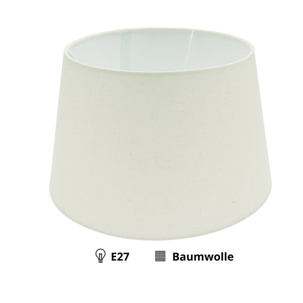 Various Stylish Drum Round Lampshade - Stylish Lighting in Linen and Cotton