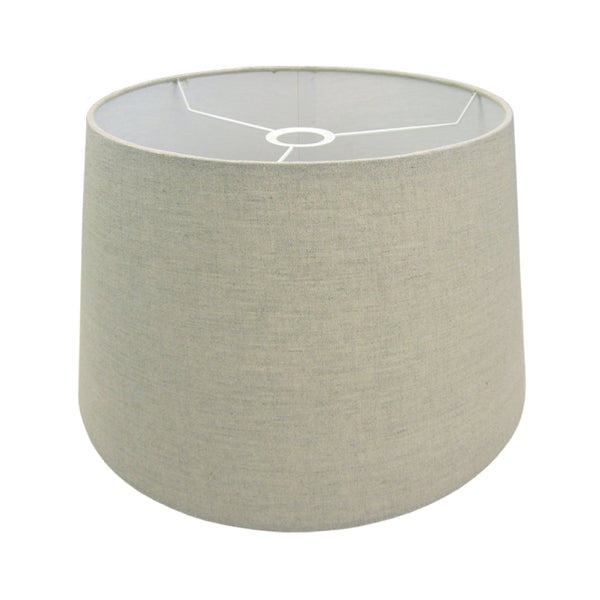 Various Modern Drum Round Lampshade – Black, Cream or Gray – Ø 25 cm for Table Lamps
