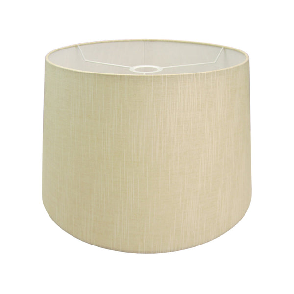 Various Modern Drum Round Lampshade – Black, Cream or Gray – Ø 25 cm for Table Lamps