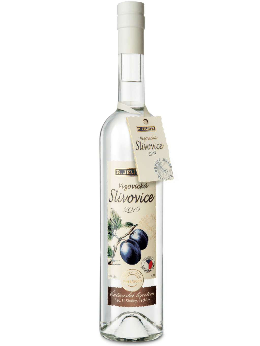 Vizovice Plum Brandy 2019 Čačanská Lepotica 50% 0.7l