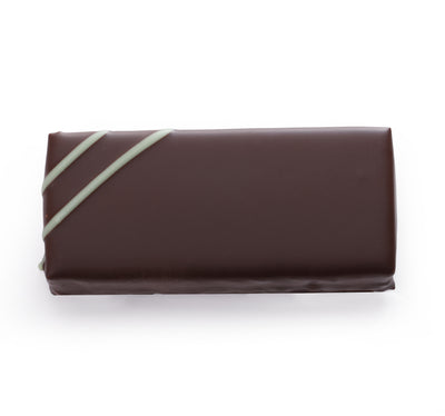 Dark chocolate lemon basil bite
