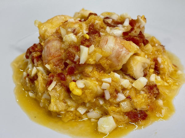 Salpicon de cigala y bogavante