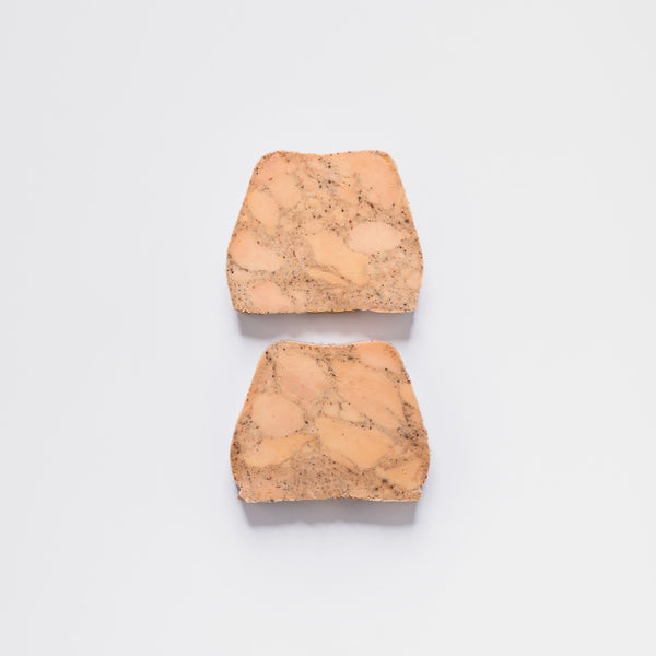 Duck foie gras with gingerbread spices 2 slices - 120g