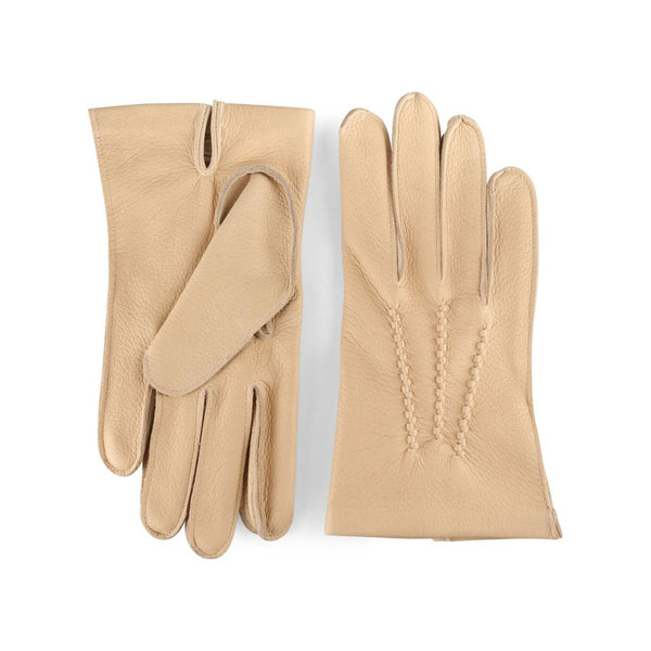 Men's Elegant Unlined Deer Leather Gloves