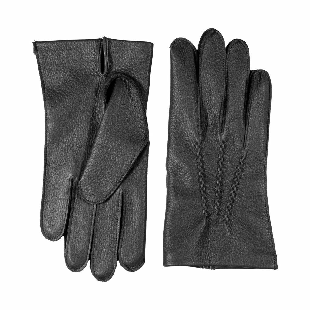 Men's Elegant Unlined Deer Leather Gloves