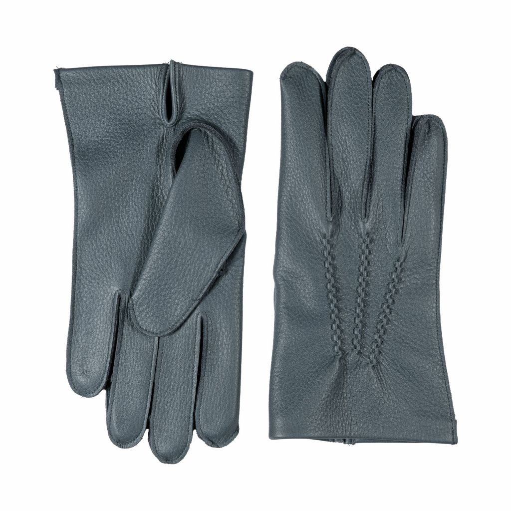 Men's Elegant Unlined Deer Leather Gloves