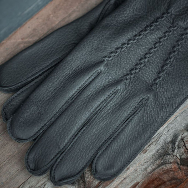 Men's Elegant Unlined Deer Leather Gloves