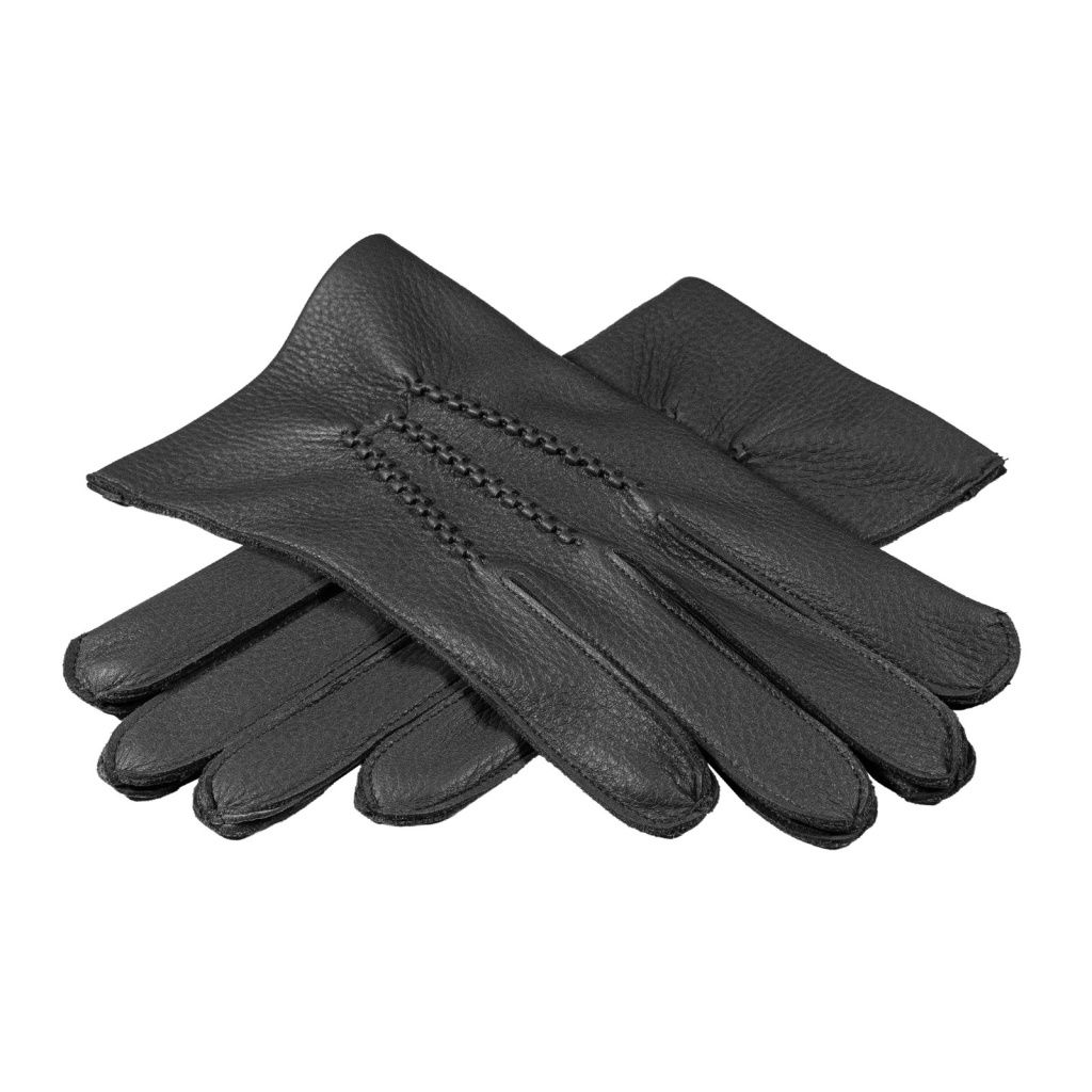 Men's Elegant Unlined Deer Leather Gloves