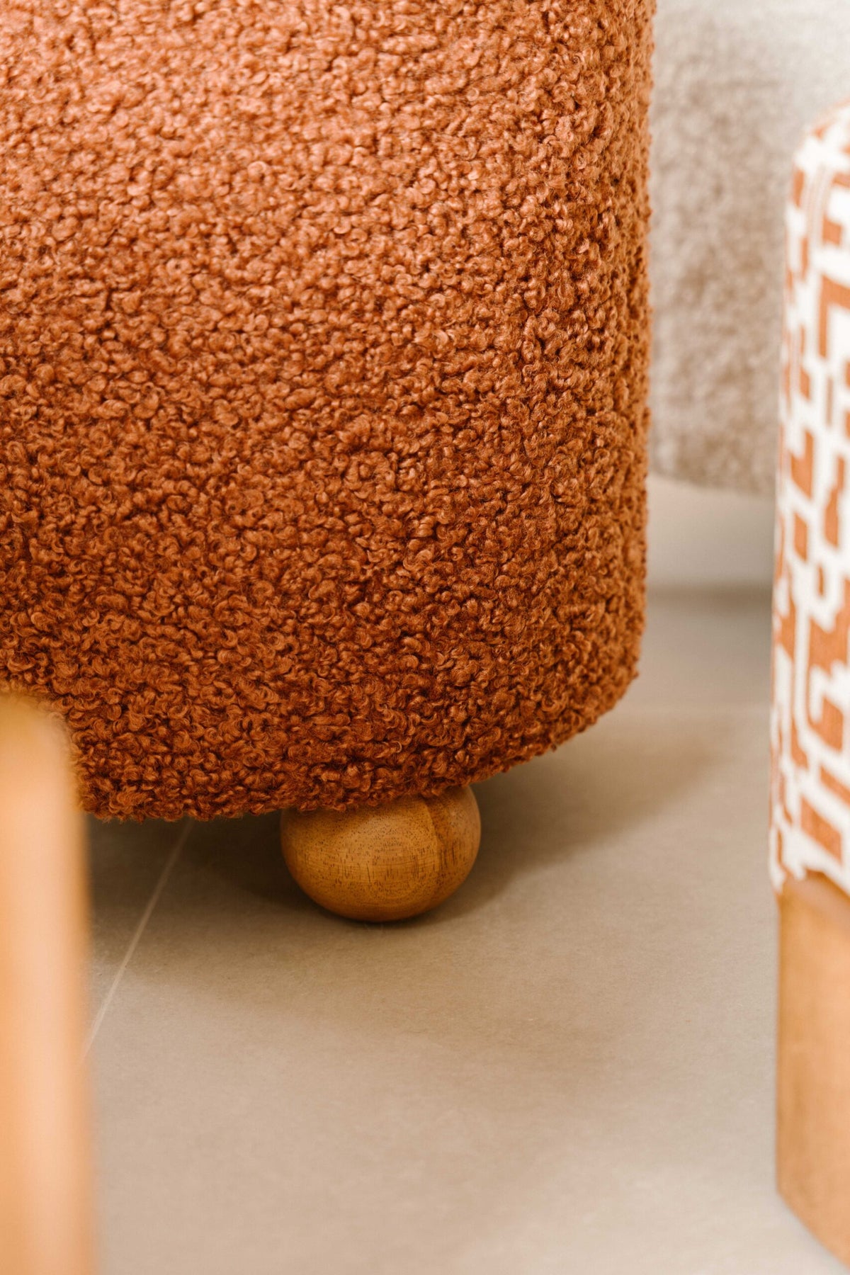 Indore Home - Suus - Pouf - Ottoman - Terra